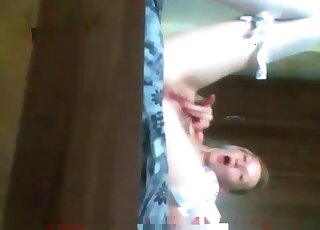 Good and rough amateur bestiality in the bedroom